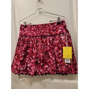 KiKa Vargas Scalloped Hem Mini Skirt